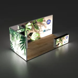 Portable Lightweight Double Side Advertising Light Box SEG Light Box for Trade Fair Booth Lighting Aluminum PVC Frame