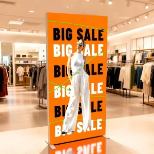 Portable Mobile 80mm Advertising LED Lightbox Display Trade Show Equipment Retail Display Modular Lighting Fixtures