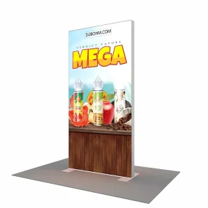 Portable Setup Aluminum Structures Tool Free Design Modular Trade Show Advertising Exhibition Light Box
