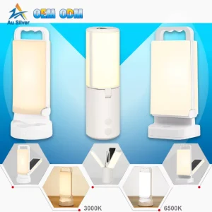 Portable Solar LED Lantern High Brightness Rechargeable ABS Camping Lamp for Emergency Outdoor Work Hangtent Camping Light