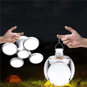 Portable USB Rechargeable LED Soccer Bulb Camping Lantern White IP65 Tent Light Home Emergency Outdoor Street Stall CE Certified