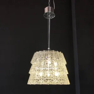 Post modern Dining Room Exquisite Crystal Pendant Light Wedding Hall Bespoke Crystal Hanging Chandelier Lighting