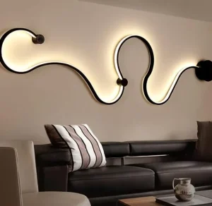 Post modern Minimalist Irregular Wall Lamps Lighting Fixtures for Living Room Background Wall Hallway Decor