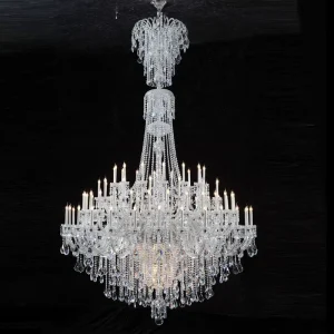 Postmodern Style K9 Crystal Modern Chandeliers for Hotel Lobby & Home Large Pendant Lights for Stair & Room Projects
