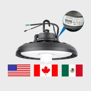 Power-Adjustable 120W 150W 200W Industrial UFO High Bay Light IP65 Warehouse Lighting LED Lights for Industry