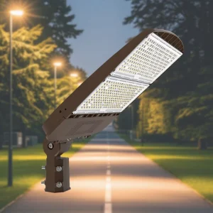 Power and CCT Tunable IP65 100W 150W 200W 240W 300W Shoebox LED Street Light for Parking Lots Walkways Roadways Public Area