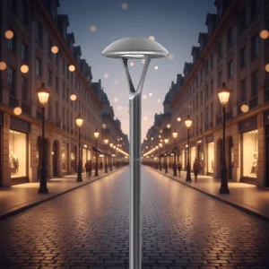 Premium 40W 80W Tool free IP66 AC LED Post top Light for Road & Urban Use with Smart Control and 5 Year Warranty