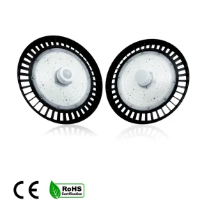 Premium Dimmable UFO LED Highbay Light Smart Motion Sensor 100W 200W 240W for Gymnasium Stadium Parking Lot Lighting