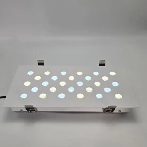 Premium Modern Aluminum LED Recessed Downlight for Jewelry Store High-Luxury Retail Ceiling Lighting