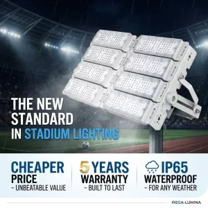 Price 5 Year Warranty IP65 Waterproof Outdoor Aluminum 250W High Power Modular Stadium Led Flood Light