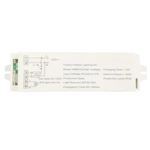 Price LED Emergency Driver Kit for 3 40W LED LED Conversion With Rechargeable Battery Power Support 3W for 2H