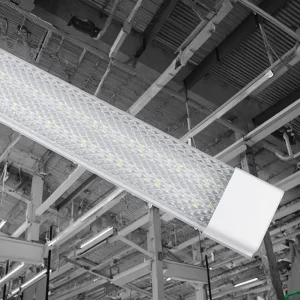 Prismatic Diffuser 1.2m 0.6m LED Purification Lamp LED Iron Batten Lights for Home Office Indoor Lighting