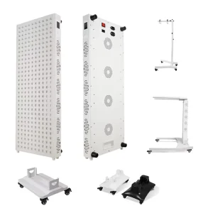 Private Label OEM 660nm 850nm Full Body Red Light Therapy Panel 300/600/900/1200/1500W LED Red Light Therapy Panel Light Device