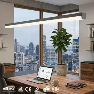 Product 32 64W AC100 265V PC Warehouse Office Decorative Led Batten Light Fixture