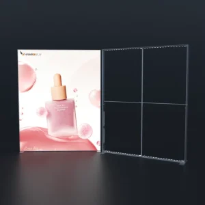 Professional 120mm Aluminum Alloy Portable Advertising Light Box Stand Rectangle Suitable for Commercial Exhibition