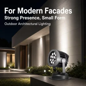 Professional 18W 36W LED Flood Light High Lumen Optical Design Aluminum Body Waterproof Outdoor Landscape Use D130