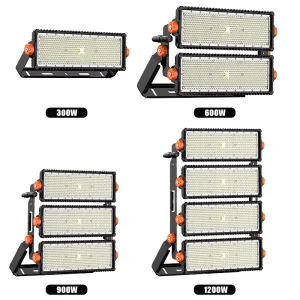 Professional 300w to 1200w IP66 Waterproof Aluminum LED Flood Light for Outdoor Street and Garden with 3 Years Warranty