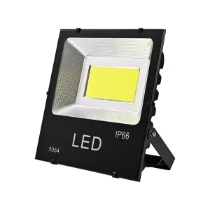 Professional COB LED Square Flood Light IP66 AC 6000K Daylight High Bright Lightweight for Stadium Garage Door Parking Lighting