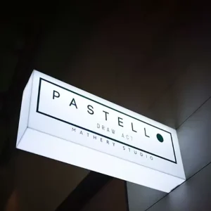 Professional Custom LED Acrylic Full Luminous Advertising Light Box for Indoor and Outdoor Store Signs