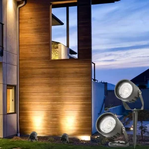 Professional DMX512 Controlled RGB LED Flood Light IP67 High Power 30 Beam Spotlight for Building Facade Projection