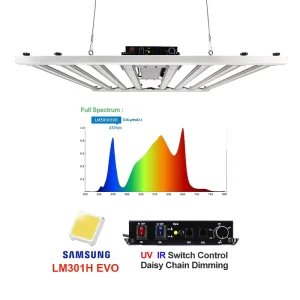 Professional LED Grow Light Bars LM301H EVO 600W LED Smart APP Controller