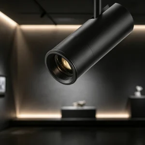 Professional LED Track Spotlight with Independently Developed Lenses Soft and Comfortable Lighting for Exhibition Use