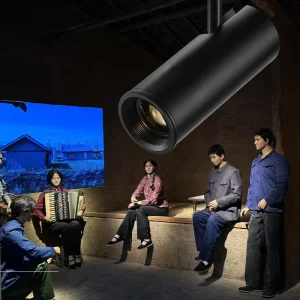Professional LED Track Spotlighting with Custom Developed Optics Mellow Cozy Light for Display Cases Application Light