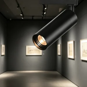 Professional Modern Aluminum Body LED Track Light Surface Mounted Track Rail Mounted Commercial Lighting Exhibition High Ra 97