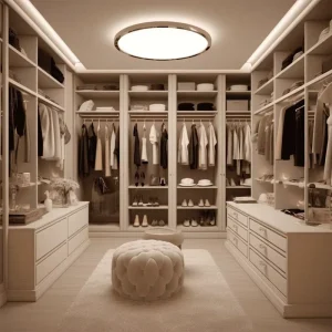 Professional Oriental Design Convenient Assembly Wooden Bedroom Furniture Wooden Wall Closet Storage Cabinet