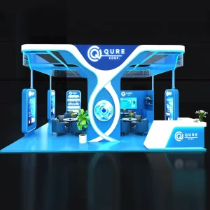 Professional Technology 10x20ft 20x20ft 20x30ft Custom Wooded Exhibition Stand Trade Show Booth Display Stand Exposition