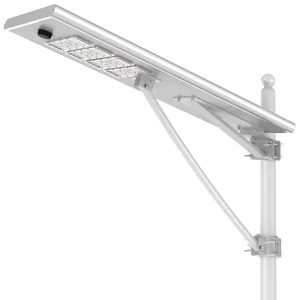 Project Style Solar Street Light IP66 Daylight LED 120 Beam Angle Remote Control 100 300W Aluminum Construction