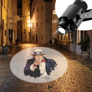 Projector Gobo Waterproof Commercial Advertising Lights LED Static LED Logo Floor Projection Lamp Custom