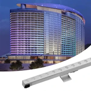 Provide All in One Architectural Lighting Solutions Aluminum Led Building Light Outdoor Linear Facade Lights Design Services