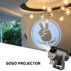 Proyector Free Design Custom Logo Projector 4 Pattern Change Indoor Outdoor Waterproof Advertising Projection Light