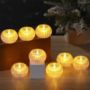 Pumpkin LED Night Light Indoor Outdoor Halloween Ramadan Decor Safe Lamp for Kids Bedside Decor Bedroom Room Decorative Gift