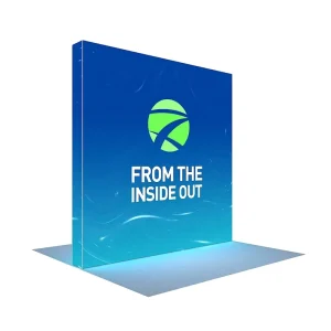 Quick Set up Advertising Light Box Aluminum Collapsible SEG Trade Show Backdrop Exhibition Stand Backlit Pop up Display