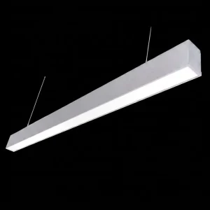 Quick splicing Aluminum LED Linear Light White Black Options 120 Beam Angle Office Minimalist Style Recessed Lighting Dimmable