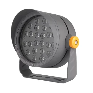 RGB DMX512 RDM Controlled Outdoor IP65 LED Flood Light Aluminum Construction 30 45° Beam Angle 3 Year Warranty Lighting