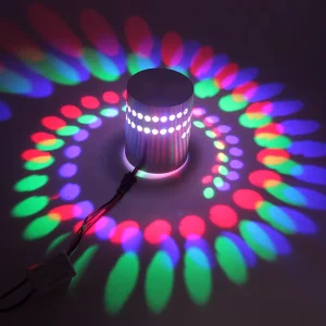 RGB Dimming LED Wall Lamps Room Decoration Lighting Fixture Aluminum No Flicker Remote Control Wall Sconces Bedside Lights