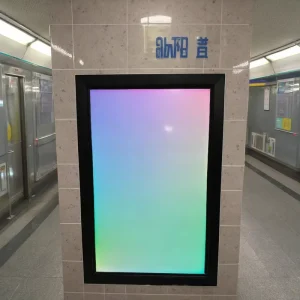 RGB Dynamic LED IP65 Menu Light Box Snap Frame Advertising Display Customized Size Indoor Outdoor Retail Store Shopping Mall