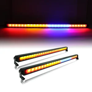 RGB LED Chasing Light Linear Bar 32 42 52inch Universal 4×4 Off Road for ATV SUV Jeep Truck Driving Car
