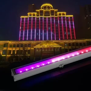RGB LED Linear Lights for Hotel Shopping Mall Landscape Decoration External Building IP66 Rating