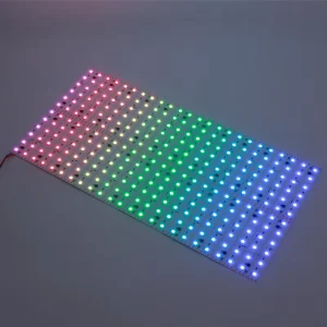 RGB Pixel Panel Light DC24V 75W 288Chips RGBIC SMD5050 Flexible Light Sheet for DIY Projects and Architectural Lighting