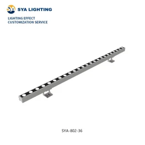 RGBW 2200K 6500K Wall Light Decorative Building Linear Wall Washers Lamps New Style SYA-802