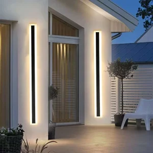 RGBW Modern IP65 Outdoor Linear LED Wall Light Warm White for Garden, Villa Project
