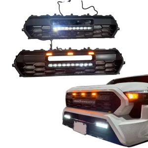 Racing Front Grille for Toyota Tacoma With LED Lights