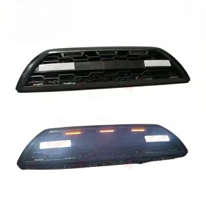 Racing Grille With Turn Signal Lights for Toyota 4Runner Upgrade Facelift Radiator Grill Car Grid