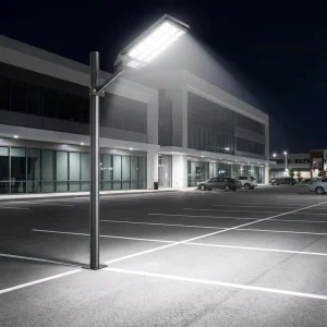 Radar Motion Sensor Integrated Solar Street Light Precision Induction Technology Automatic on Off Security Floodlight
