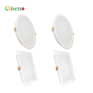 Recessed 12W 18W 24W Led Downlight 3000K 4000K 6500K Led Spotlight Round Square Flush Mount Ceiling Led Down Spot Light