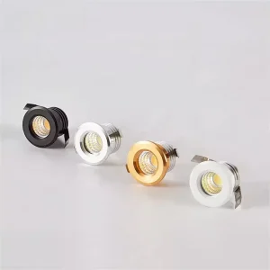 Recessed 3W COB LED Ceiling Spot Light Indoor Cabinet Spotlight for Home Bedroom Showcase Spot Lamp Downlight 3000K 6000K